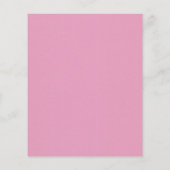 Budget Baby is Brouwen bruidsdouche uitnodiging Flyer (Achterkant)