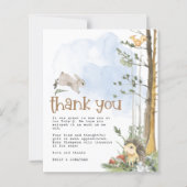 Budget Baby Q Backyard Baby shower Dank u (Voorkant)