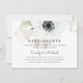 BUDGET Baby Shower Blauwe Anemoon (Voorkant)