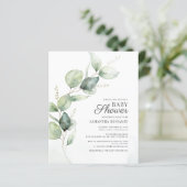 Budget Baby shower Eucalyptus Greenery (Staand voorkant)