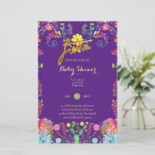 Budget Baby Shower Groot formaat bloemen - Bewerk  (Staand voorkant)