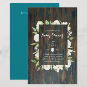Budget Baby shower Grote afmeting Floral - Kleur b