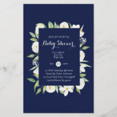 Budget Baby shower Grote afmeting Floral - Kleur b (Voorkant)