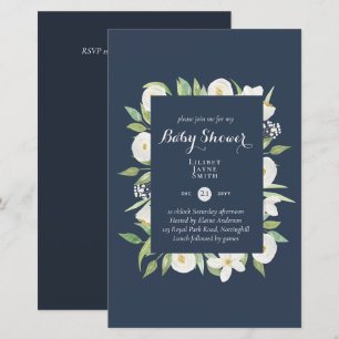 Budget Baby shower Grote afmeting Floral - Kleur b