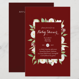 Budget Baby shower Grote afmeting Floral - Kleur b
