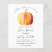 Budget Baby shower Little Pumpkin (Voorkant)