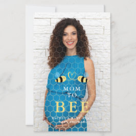 Budget Baby shower Mam to Bee Quote Bijen Foto