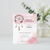 Budget Baby shower roze droomdrager (Staand voorkant)