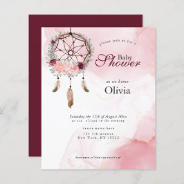 Budget Baby shower roze droomdrager
