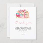 Budget Baby Shower Thank You A New Chapter Begins  (Voorkant)