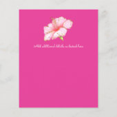 BUDGET Baby shower Unicorn Donut roze meisjes uitn (Achterkant)