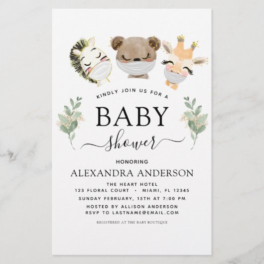 Budget Baby shower Woodland (Voorkant)
