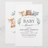 Budget Baby shower Woodland Eucalyptus (Voorkant / Achterkant)