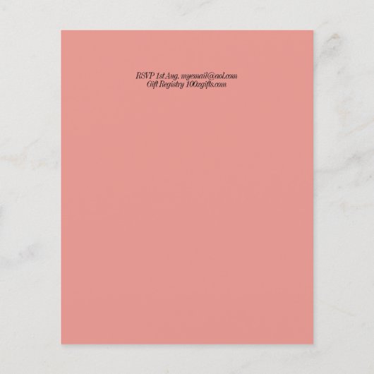 BUDGET Baby Shower Zeeleven Walvis Jongens Blauwe  (Achterkant)