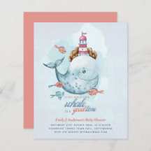 BUDGET Baby Shower Zeeleven Walvis Jongens Blauwe