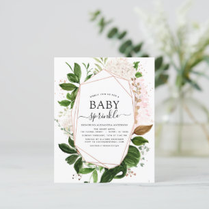 Budget Baby sprinkhondschower Greenery Geometric