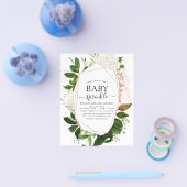 Budget Baby sprinkhondschower Greenery Geometric Flyer (Enkel)