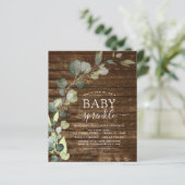 Budget Baby Sprinkle Shower Greenery (Staand voorkant)