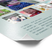 BUDGET Baby's 1e jr FOTO Oma/opa-herinnering Afdruk (Hoek)