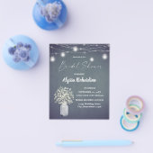 Budget Babys Breath Chalk BG Licht Vrijgezellenfee Flyer (Enkel)