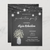 Budget Babys Breath & Chalkboard Graduparty (Voorkant / Achterkant)