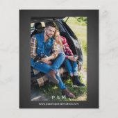 Budget Baby's Breath G Chalkboard Fotobesparingsda Flyer (Achterkant)