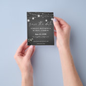 Budget Baby's Breath G Krijtbord Bewaar Datum Flyer (Hand)