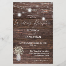 Budget Baby's Breath Lights Wedding Reception LG