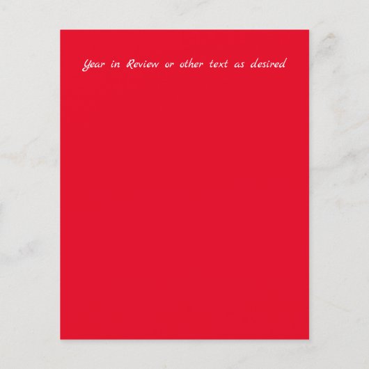 Budget baby's eerste kerstfoto (Achterkant)