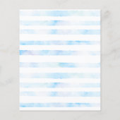 Budget Baptism Baby Foto Uitnodigen (Achterkant)