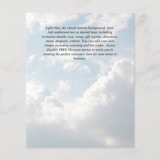 BUDGET Baptism Christening Bautizo Bautismo INVITE (Achterkant)