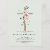Budget Baptism Dusty Pink Rose Sage Groen (Voorkant)