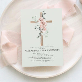 Budget Baptism Dusty Pink Rose Sage Groen