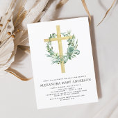 Budget Baptism Floral Greenery Sage Eucalyptus