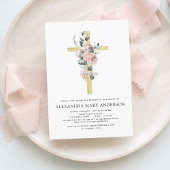 Budget Baptism Greenery Dusty Pink Rose