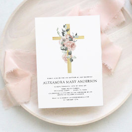 Budget Baptism Greenery Dusty Pink Rose