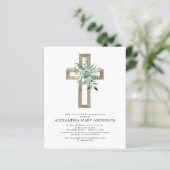 Budget Baptism Greenery Sage Eucalyptus (Staand voorkant)