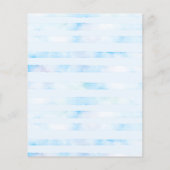 Budget Baptism Religious Event Baby Foto Uitnodige (Achterkant)