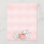 Budget Baptisme blush roze roze roze goudzilver (Achterkant)