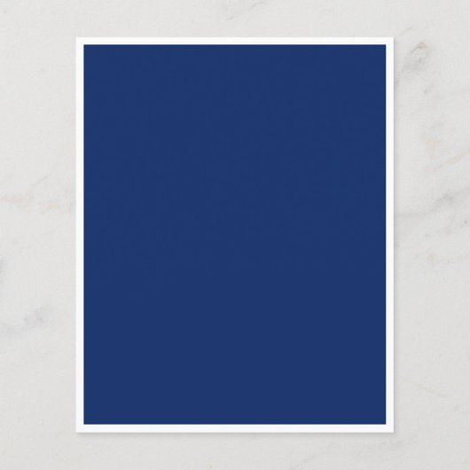 Budget baptisme navy blue boy-uitnodiging (Achterkant)