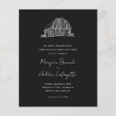 Budget Barn Sketch Rustic Wedding (Voorkant)