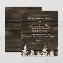 Budget Barn Wood Rustic Pine Wedding