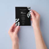 Budget Basic Event Menu Eucalyptus (Hand)