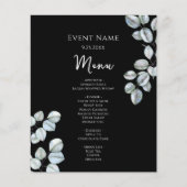 Budget Basic Event Menu Eucalyptus (Voorkant)