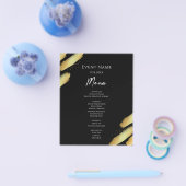 Budget Basic Event Menu Flyer (Enkel)