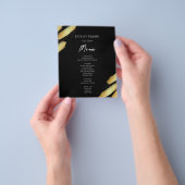 Budget Basic Event Menufolder Flyer (Hand)