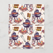 Budget BBQ Rustieke Koppels Baby shower BabyQ Flyer (Achterkant)