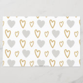 Budget Be Merry Script Goud foto Kerstkaart (Achterkant)