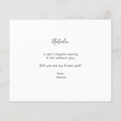 Budget BE Mijn Bloemenmeisje Kleine Foto Voorstel (Achterkant)