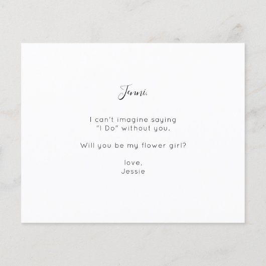 Budget BE Mijn Bloemenmeisje Photo Voorstel Script (Achterkant)